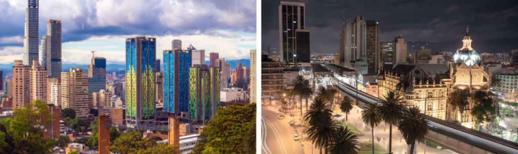 Geographical Comparison - Bogota vs Medellin